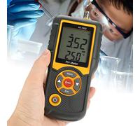 Wandisy Venta Loca Probador de la Calidad del Agua, HT-1202 Probador Digital de Alta precisión de la Calidad del Agua PH mV Tester Medidor de Temperatura 0~14PH