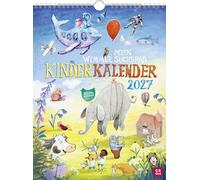 Wandkalender 2027: Mein Wimmel-Suchspaß Kinderkalender: Mit 12 fantasievollen Illustrationen des Ateliers Hafenstraße | Monatskalender für Kinder ab 4 Jahren