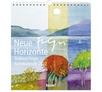 Wandkalender 2027: Neue Horizonte: Monatskalender | Kunstkalender mit 12 Motiven und Spiralbindung zum Aufhängen