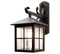 Wandleuchte Negro Aluminio Hof IP43 Rústico Harold Lámpara Exterior Linterna