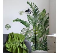 WandSticker4U®- Pegatinas pared plantas PALMERAS (68x101 cm) I Vinilo adhesivo pared decorativo salón plantas tropicales hojas palmeras verdes I Decoración pared cocina baño pasillo muebles XXL