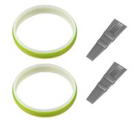 WANG inta adhesiva de 2 rollos para envolver vinilos de automóviles, kit de herramientas para envolver vinilos de 5 m, líneas de corte de películas de vinilo y tiras decorativas