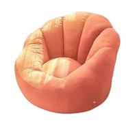 WANGHAI-666 Sillas de sofá Sofá Perezoso Acostado Pequeño Asiento De Apartamento Balcón Ocio Lectura(Orange)