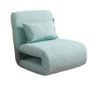 WANGHAI-666 Sillas de sofá Sofá Perezoso Plegable, sillón reclinable, Ventana salediza, cojín de Suelo, Individual(Blue)