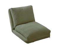 WANGHAI-666 Sillas de sofá Sofá Perezoso reclinable for Dormir, Dormitorio, mesita de Noche, Tatami, sofá pequeño Plegable Individual(Green)
