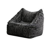 WANGHAI-666 Sillas de sofá Sofá Tipo puf Individual for Dormitorio y balcón, sofá Perezoso de Suelo Tatami, Asiento salón(Grey,Grande)