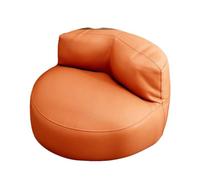 WANGHAI-666 Sillas de sofá Sofá Tipo puf Tatami con Respaldo, sofá Perezoso reclinable for tumbarse y Dormir(Orange)