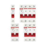 WANGZEYU Diferencial Auto Rearmable Interruptor Principal de Aislamiento for Uso doméstico e Industrial, riel DIN, 1P, 2P, 3P, 4P, 40A, 63A, 100A y 125A, disyuntor CA 230V 400V(2P,63A)