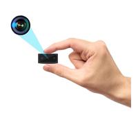 WANGZHENKJ Cámara HD de Seguridad para niñeras, cámara de vigilancia Oculta, cámara espía portátil - Grabación en Bucle, visión Nocturna automática, detección de Movimiento, Sensor de Gravedad