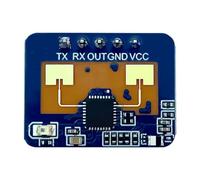 Waoclowr 24G MmWave LD2410C Para Detección de Presencia Humana LD2410C Módulo de radar