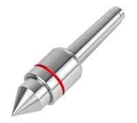 Waoclowr Centro de herramientas de precisión 60 ° MT2 Morse Taper Heavy Duty Live Center, 2MT Rotary Revolving Molienda Torno