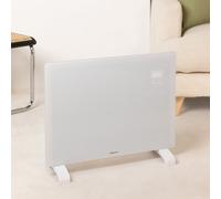 WARM CRYSTAL 1500W - Convector Eléctrico De Cristal Con WiFi Blanco