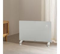 WARM CRYSTAL 2000W - Convector Eléctrico De Cristal Con WiFi Con Ruedas