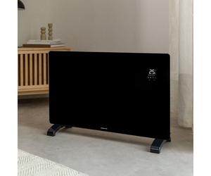 WARM CRYSTAL 2000W - Convector Eléctrico De Cristal Con WiFi Sin Ruedas