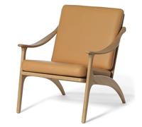 Warm Nordic Butaca Lean Back Soavé roble aceitado blanco Nature