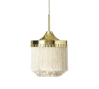 Warm Nordic Lámpara colgante Fringe Cream white. pequeño