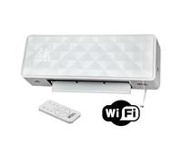 WARMTECH: Panel de calefacción mural cerámico de 2000W con conexión Wi-Fi