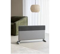 CREATE/WARM TEXTILE INVERTER/Convector de pared o suelo con WiFi gris con patas/Tecnología Inverter. 4 modos. 10 potencias. apto para baño. programable. control app. 2000W