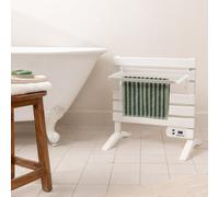 WARM TOWEL MINI - Toallero Eléctrico De Suelo O Pared 150W Blanco