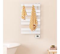 WARM TOWEL MODERN - Toallero De Aceite Eléctrico 400W Blanco
