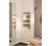WARM TOWEL MODERN - Toallero De Aceite Eléctrico 400W Oro Cepillado