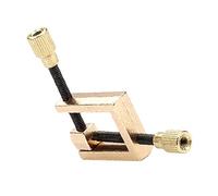 Warmhm Abrazadera para Reparar Violines Clip para Reparar Violines de Metal Dorado, Protege el Violín, Fácil de Instalar y Retirar, para Violinista