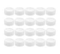 Warmhm Cubierta Protectora de Botón Pulsador de Plástico Resistente, 20 Piezas white para Interruptores Empotrados en Entornos Industriales