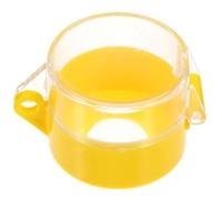 Warmhm Cubierta Protectora de Color Amarillo para Botón de Parada de Emergencia Resistente y Fácil de Fijar Diámetro de Orificio 22/25/30/42mm para Interruptores de Pulsador en Garajes