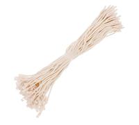 Warmhm de Cuerdas Diseño Simple y Fácil 1000 Piezas para Etiquetas Colgantes de Algodón Beige para Seguridad de Etiquetas y Joyería