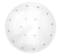 Warmhm Plato Giratorio Transparente Acrílico Rotación Soporte Redondo para Cocina con Alta Capacidad de Carga y Resistencia la Corrosión Fácil Limpieza y Uso Instantáneo