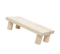 Warmhm Taburete de Madera Función Antideslizante y Fuerte Capacidad de Carga, Diseño Apilable Adecuado para Uso en Baños y Jardines Infantiles