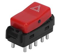 Warning flash switch LED light danger emergency warning button 1248200110 emergency flash replacement parts suitable for Mercedes W124 W201 W202 switch button