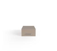 Wasophoogte® Armario - Armario superior para armario auxiliar - Módulo I - 700 (T)*450 (W) *240 (H) mm - Color gris topo - Diseño elegante, que ahorra espacio y ergonómico - Fácil de montar
