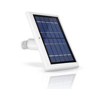 Wasserstein Panel solar con cable de 4 m compatible solo con Arlo Ultra/Ultra 2, Arlo Pro 3/Pro 4 y Arlo Pro 5S (1 paquete, blanco) (no compatible con Arlo Essential Spotlight)