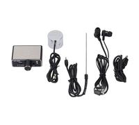 Water Age Detector 20000X Sound Amplification Underground Water Pipe Age Monitor for Automobile Repair Construction Site Dual Probe ABS Material