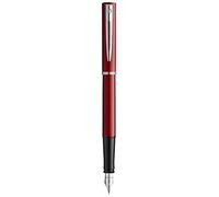 Waterman Allure Allure pluma estilográfica | lacado rojo | plumín mediano | tinta azul | estuche de regalo