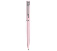 Waterman Allure bolígrafo | Lacado en color rosa pastel mate con adornos cromados | Punta mediana | Tinta azul | Con estuche de regalo