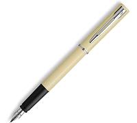 Waterman Allure - Pluma estilográfica pastel con cartucho y bolígrafo borrador (amarillo citron)