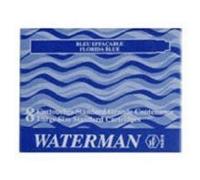 Waterman cartuchos de tinta, floridablau, 8 cartuchos