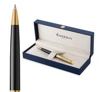 Waterman Hémisphère Bolígrafo | Colección Opera | Negro y dorado | Estuche de regalo