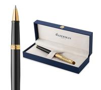Waterman Hémisphère Bolígrafo roller | Colección Opera | Negro y dorado | Estuche de regalo