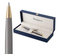 Waterman Bolígrafo roller Hémisphère – Edición Discreta, Gris piedra, punta fina, estuche de regalo