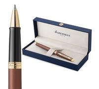 Waterman Hémisphère Bolígrafo roller | La Edición Discreta | Rojo cobre | punta fina ya tinta negra | estuche de regalo