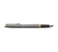 Waterman Hémisphère Pluma estilográfica | La Edición Discreta | Gris piedra | Estuche de regalo