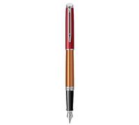 Waterman pluma estilográfica | Colección Hémisphère French Riviera | Promenade Vermillon | Punta fina | Estuche de regalo
