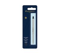 Waterman recambio para bolígrafos | punta fina (0,7 mm) | tinta negra | paquete de 1
