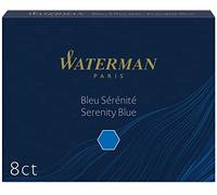 Waterman Cartucho de tinta S0110860 Azul Caja x8