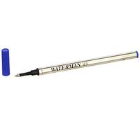 Waterman S0112680 - Recambio de tinta para bolígrafo roller, punta fina, azul