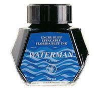 Waterman tinta para pluma estilográficaazul serenidadfrasco de 50 ml