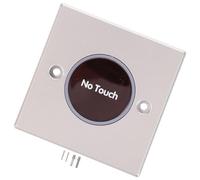 WATIIFUFU Botón Plástico Duradero y Apertura Automática de Puertas en Oficinas Sensor Infrarrojo de Salida sin Contacto para Sistemas de Control de Acceso